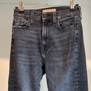 Vintage-Style Women’s Gray Jeans